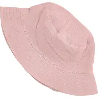 Huttelihut - Kid's Bucket Hat Muslin - Hoed 52 cm - 2-4 Years, roze