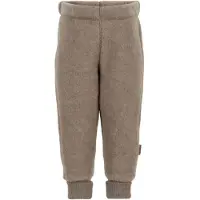 Mikk-Line - Kid's Wool Pants - Fleecebroek 92, bruin