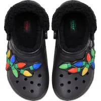 Crocs Sandalen Mit Futter/Lichter - Holiday Lichter CG - Schwarz - - 41/42 - Sandalen
