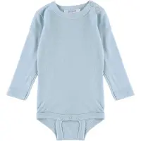 Joha - Kid's Body with Long Sleeves - Merino-ondergoed 70, grijs