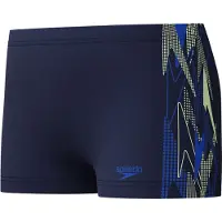 Speedo - Kid's Plastisol Placement Aquashort - Zwembroek 164, blauw
