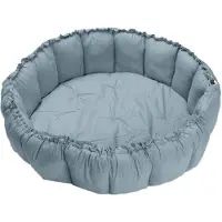 Play & Go Speelmat - 3-in-1 - Ø130 cm - Dusty Blue - - OneSize - Speelmaten
