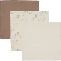 That's Mine Hydrofiele Doek - Bora - 3-pack - 70x70 cm - Dromeri - - OneSize - Hydrofiele Doeken