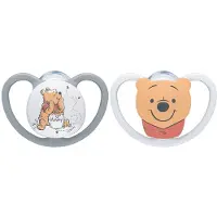 Nuk Space Disney Baby 2 Siliconen Fopspenen 0-6 Maanden