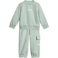 Adidas Trainingspak mintgroen / wit