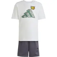 Adidas Trainingspak 'MINECRAFT TRAINING SUMMER' geel / groen / zwart / wit