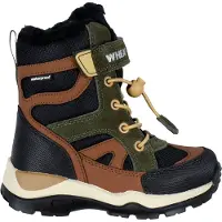 Wheat Snowboots 'Dixie Tex' roestbruin / groen / zwart