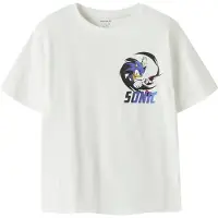 Name It Kids Shirt 'NKMFitus Sonic' donkerblauw / rood / zwart / wit