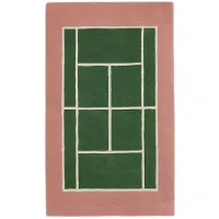 OYOY Tennis vloerkleed roze - M107631