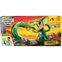 Monster Jam Mini Jams Cobras Crazy Escape Car Groen Kinderen