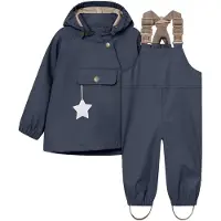 Mini A Ture Regenkleding m. Bretellen - PU - MatWainis - Ombre B - - 2 jaar (92) - Regenkleding