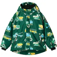 Smafolk Winterjacke - Evergreen m. Fahrzeug - - 2-3 Jahre (92-98) - Winterjacken