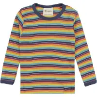 Engel - Kinder Unterhemd L/S - Merino-ondergoed 92, meerkleurig