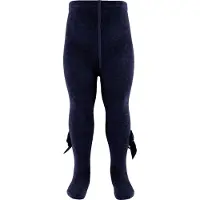 Condor Maillot m. Fluwelen Strik - Navy - - 6-12 mnd - Maillots