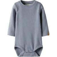 Lil´ Atelier Rompertje/body 'NBMTHORO' smoky blue