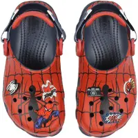Crocs Sandalen 'Team Spiderman All Terain Kids Clog' rood