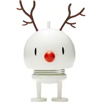 Hoptimist Reindeer Bumble M White 14 cm