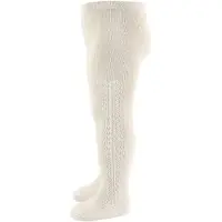 Condor Strumpfhosen m. Lochmuster - Beige - - 5-6 Jahre (110-116) - Strumpfhosen