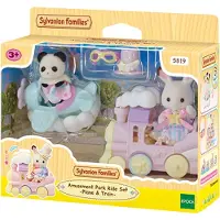 Sylvanian Families 5819 Pretpark speelset- vliegtuig & trein