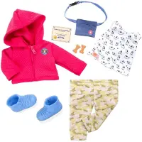 Our Generation Poppenkleding - Deluxe Hondentrainer - - OneSize - Poppenkleding
