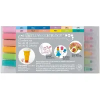 Zig Tuschen - Clean Color DOT - 12 st. - - One Size - Filzstifte