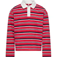 ONLY GIRLS Shirt 'KOGRuby' knalrood / zwart / wit