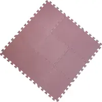 BabyDan Speelkleed - Speelmat - Puzzelmat Foam - Roze