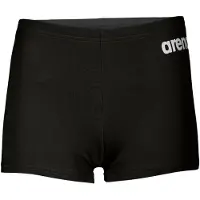 Arena Zwembroek Boys Team Swim Short Solid Black White-8 - 9 jaar