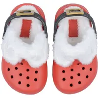 Crocs Sandalen Mit Futter - Classic+ Gefüttert Santa Clog T - Va - - 22/23 - Sandalen