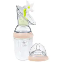 HAAKAA Milchpumpe - 250 ml - Starter Pack - Peach - - One Size - Milchpumpe