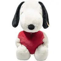 Steiff Knuffel - 30cm - Snoopy Love - Wit - - OneSize - Knuffels