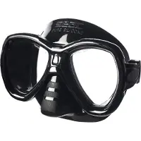 Seac Sub Elba Diving Mask Zwart Kinderen
