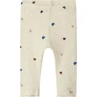 Name it Leggings 'NBFNutti' beige / blauw / bruin / rosa
