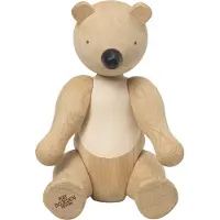Kay bojesen houten beer groot Eiken-esdoorn