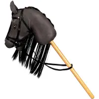 ByAstrup Steckenpferd - Thor - 68 cm - Schwarz - - One Size - Spielzeug