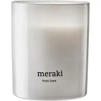 Meraki - Geurkaars, White garden - White - h: 9.5 cm, dia: 8 cm