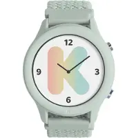KIDYWOLF K-Watch groene smartwatch - - K-WATCH-GR - Roze - Kunststof / Metaal / Stof - Vanaf 5 jaar