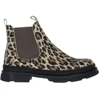 Angulus Snowboots - Beige Leo/Brown Elastisch - - 36 - Winterlaarzen