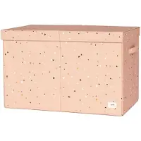 3 Sprouts Opbergbox m. Deksel - 63x38x39 cm - Terrazzo/Clay - - OneSize - Opbergers