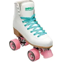 Impala Rolschaatsen - Quad Skate - Wit - - 35 - Rolschaatsen