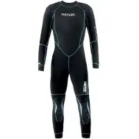 Seac Sub Alfa 5.0 Mm Woman Freediving Wetsuit Zwart S Vrouw