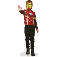 Rubies FRANCE - Iron Man top en masker voor kinderen