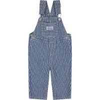 Levi's Tuinbroek - Spoorweg Stripe - Yucatan - - 24 mnd - Tuinbroeken