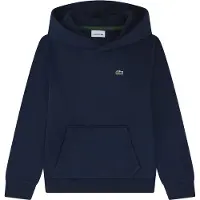 Lacoste hoodie donkerblauw Sweater Effen - maat 152