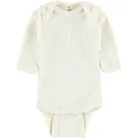 Engel - Baby Body L/S - Merino-ondergoed 86/92, wit