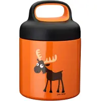 Carl Oscar Thermo Lunchbox - 300 ml - TEMP Lunchpot - Oranje m. - - OneSize - Broodtrommels