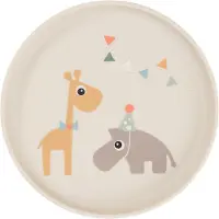Done by Deer - Foodie Plate - Celebration Sand - Ø20 x H2 cm