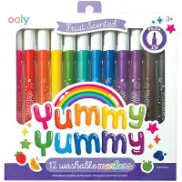 Ooly Yummy Yummy Geurende Uitwasbare Markers [Set van 12] - Geurende Marker
