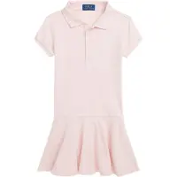 Ralph Lauren Jurk pastelroze / wit