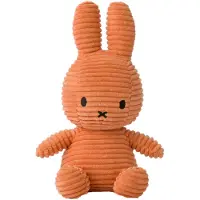 Bon Ton Toys Kuscheltier - 23 cm - Miffy ECO - Corduroy Zimt - - One Size - Kuscheltiere